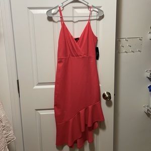 Lulus Salmon Bodycon Dress